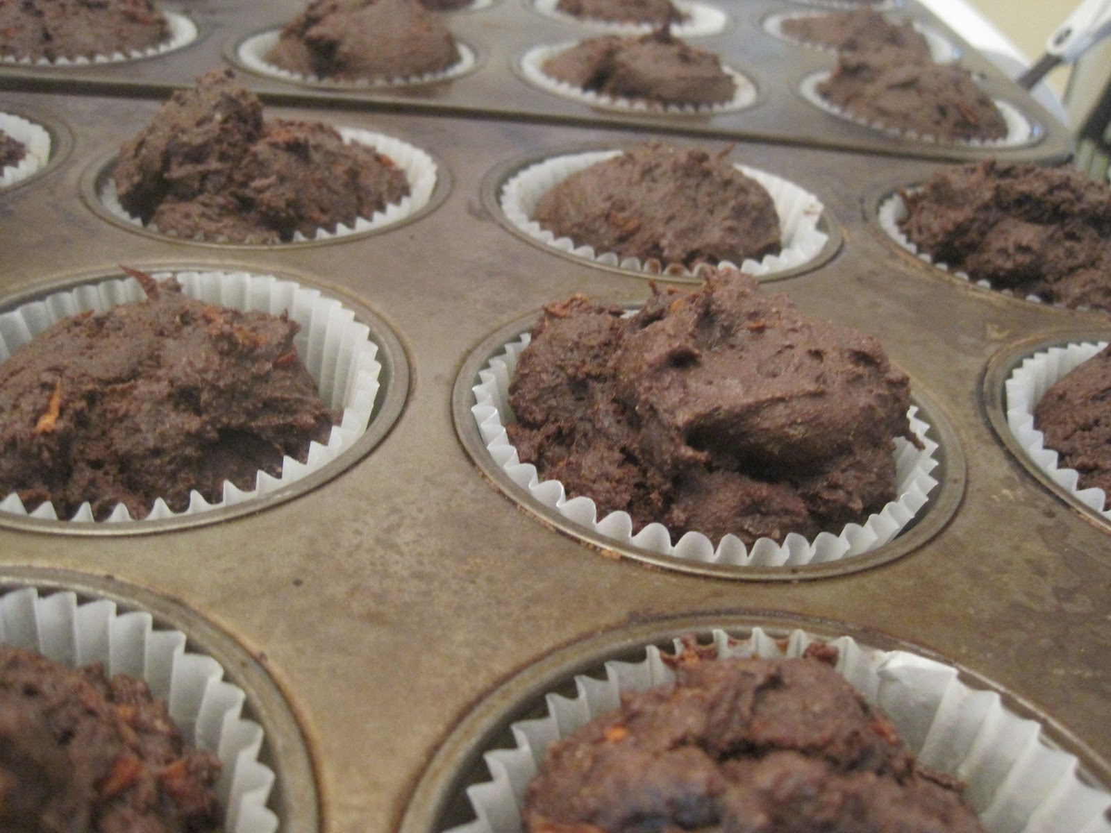 The What's For Dinner Mom Black Bean Chocolate Muffins
