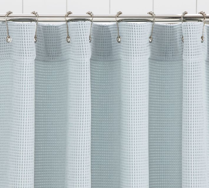 Lal On Clearance Pottery Barn Waffleweave Shower Curtain Decor