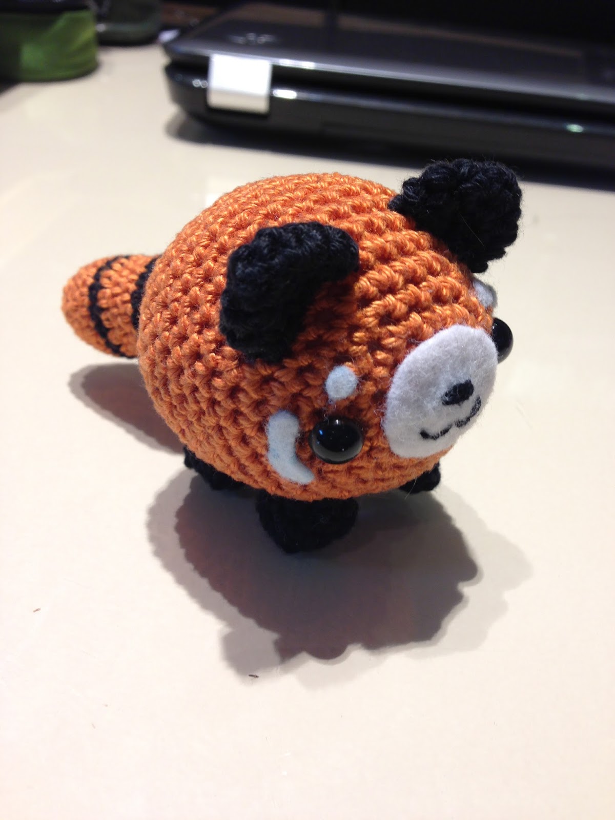 Doni handmade: Red panda amigurumi pattern