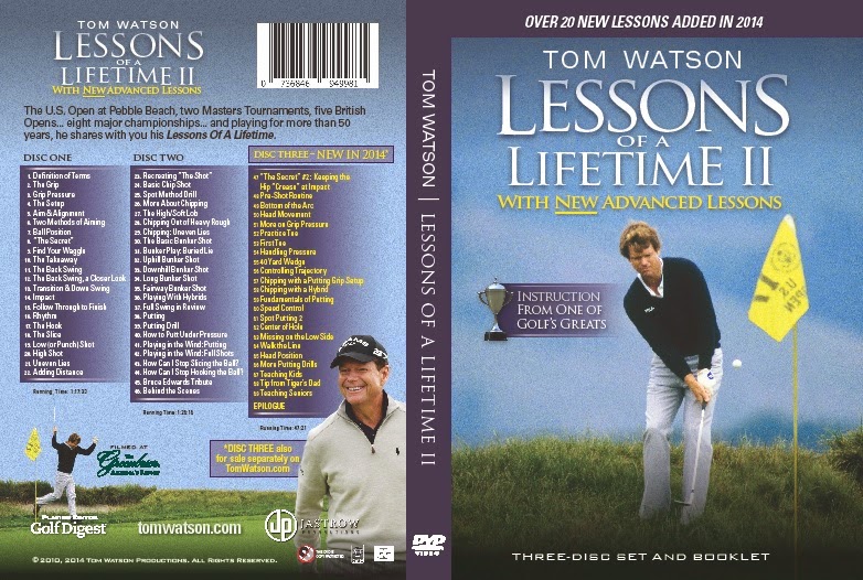 American Golfer Tom Watson Dvd Updated Series Sees Strong Sales