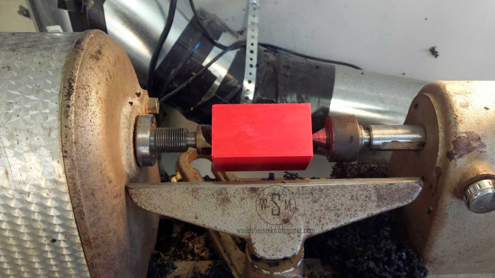 Vacuum Adapter for Your Lathe Wood Shop Mike