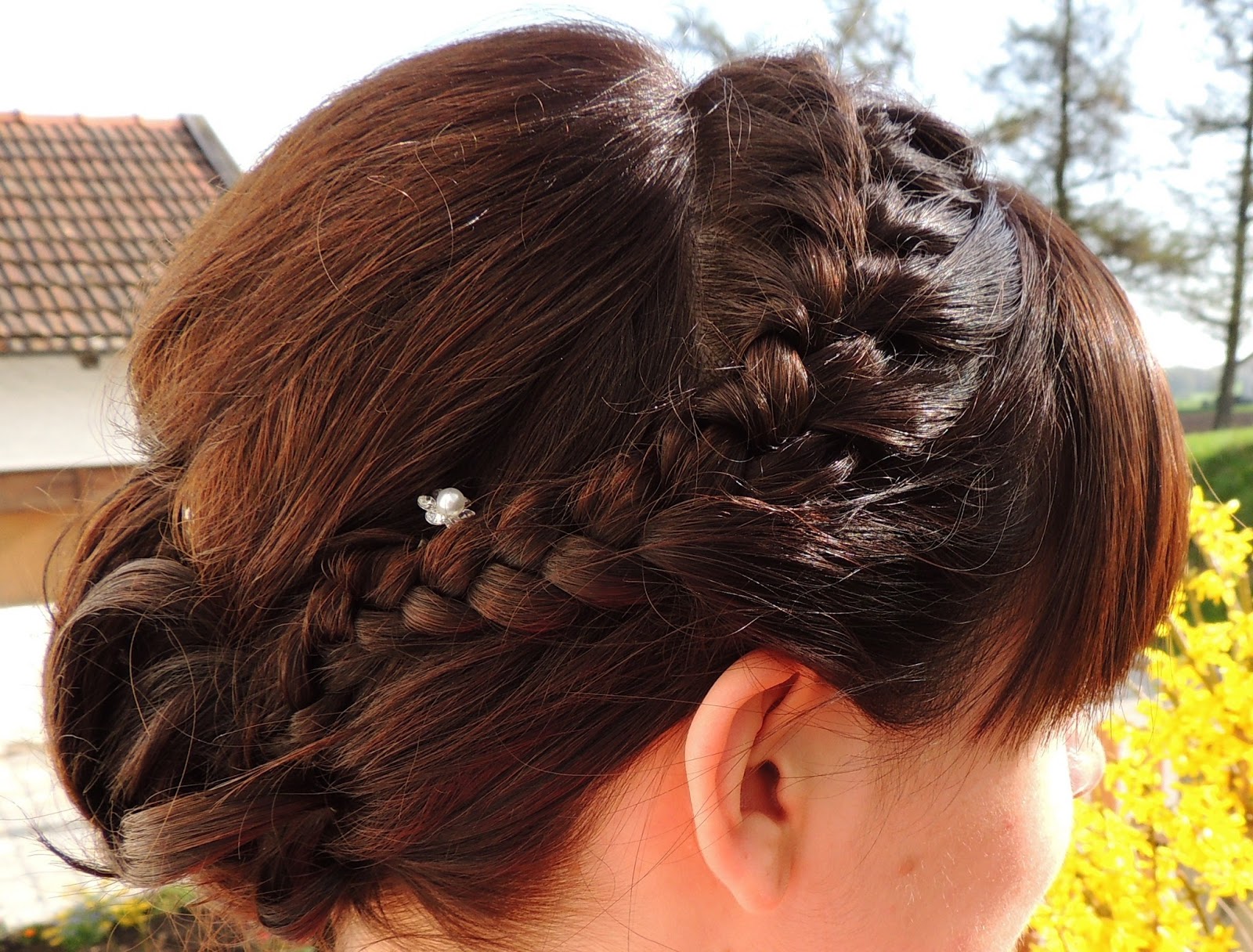 Queenofsmile Mein Als Trauzeugin Frisur Look