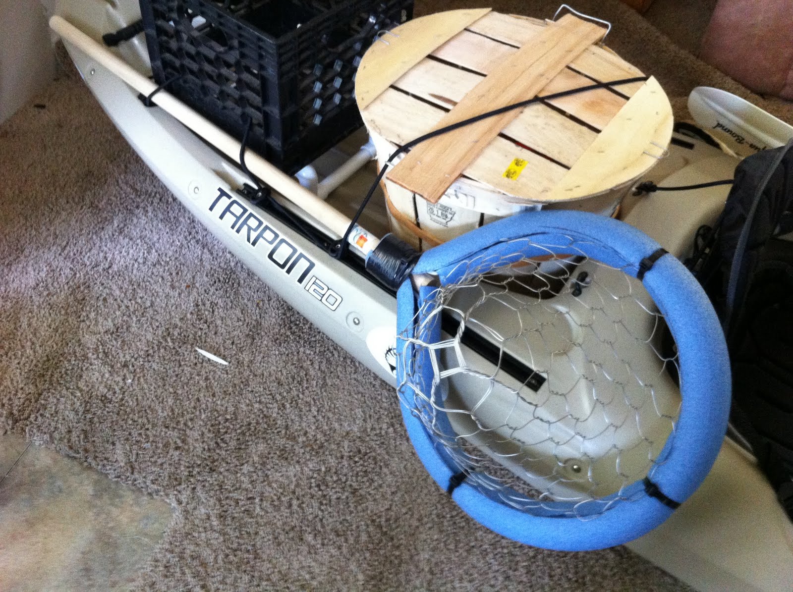 Kayak Crabbing the Chesapeake Bay Kayak Friendly Crab Net