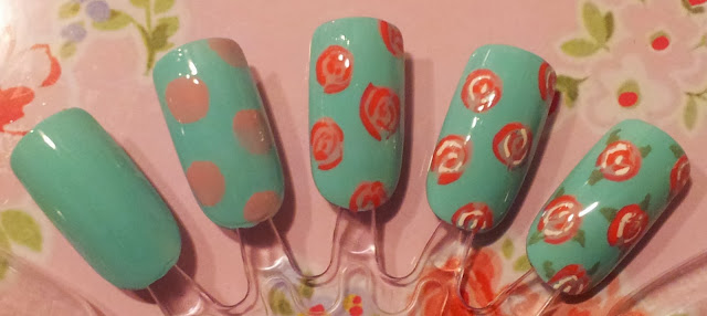 7. Cath Kidston Rose Nail Designs - wide 4