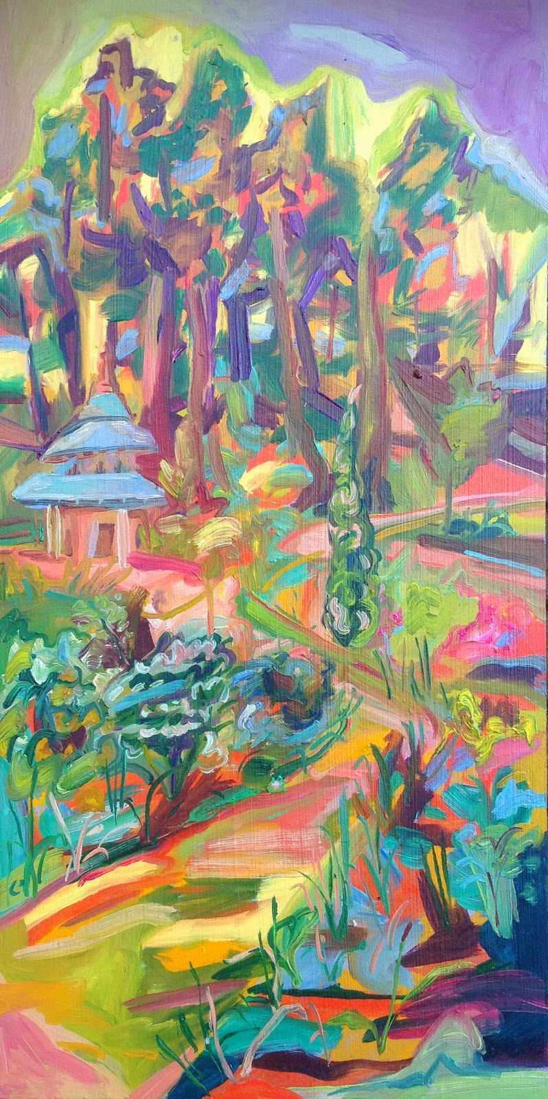 hand drawn and quartered