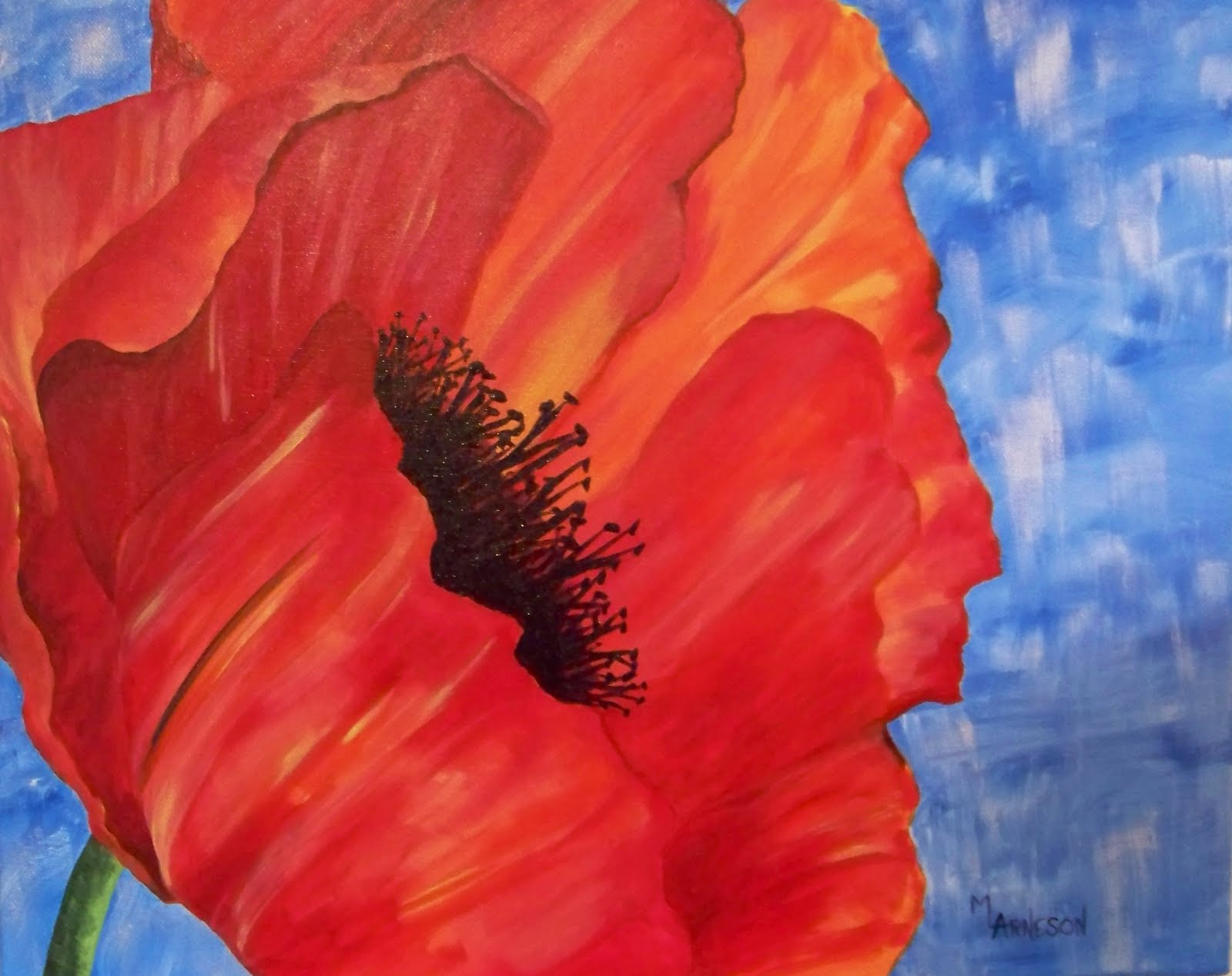 Mary Arneson Fine Art "Taste Of Summer" Acrylic Paintings by Colorado