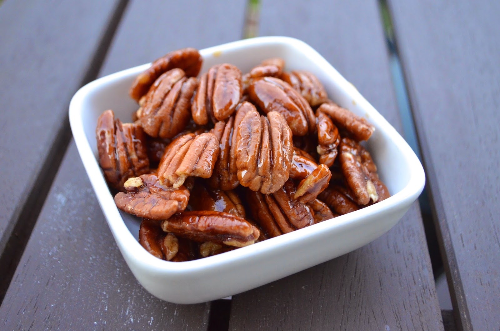 Maple Roasted Pecans