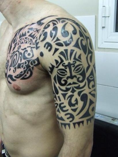 Tribal Tattoo On Shoulder Info
