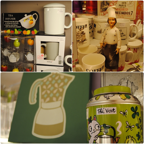 Decoración cocina cuadros tazas té café