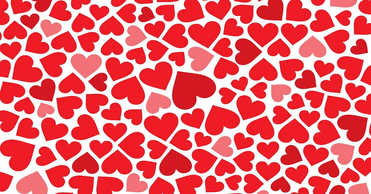 Kleine rode liefdes hartjes | Mooie Leuke Achtergronden Voor Je