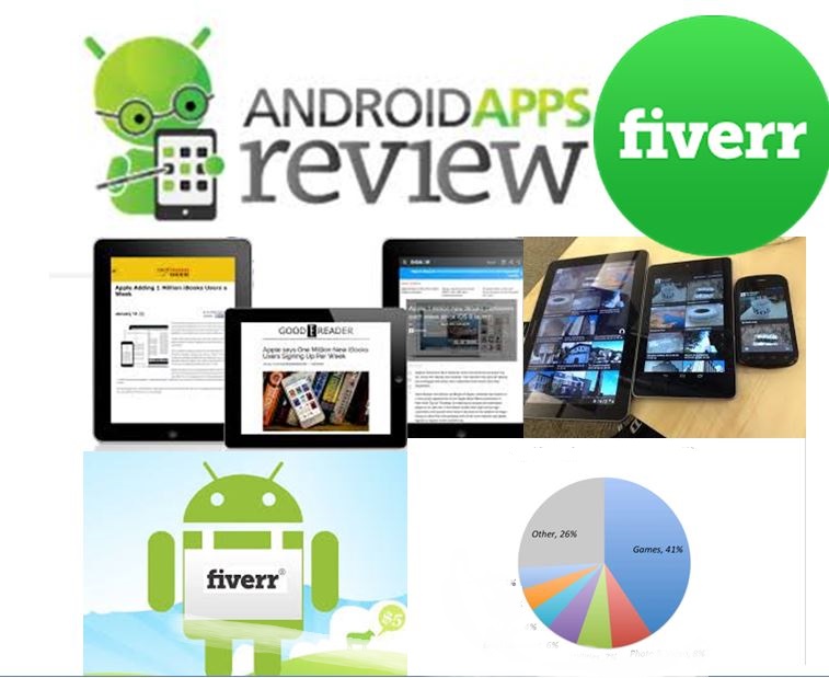 I will provide10 unique android app reviews
