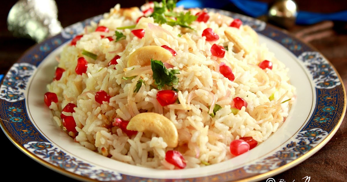 Rinku's Kitchen Treats Healthy Christmas Pilaf