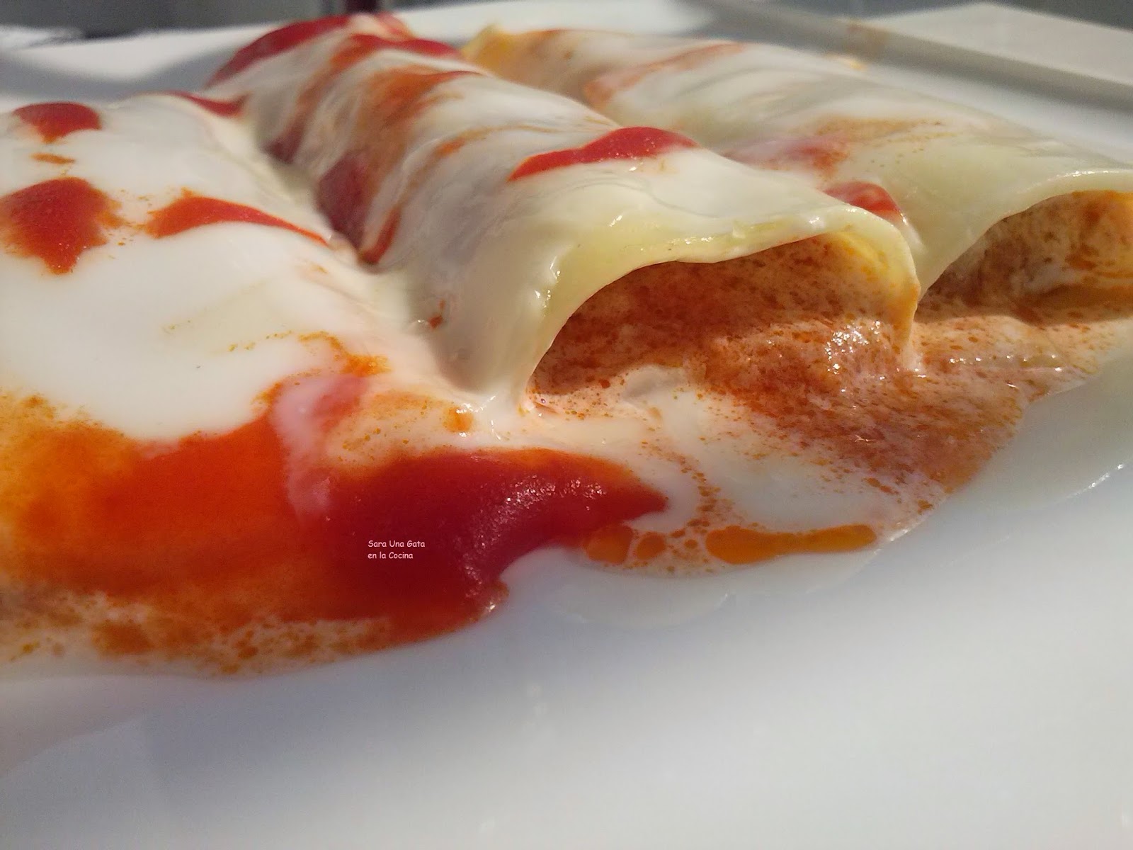 Canelones De Bonito Y Huevo
