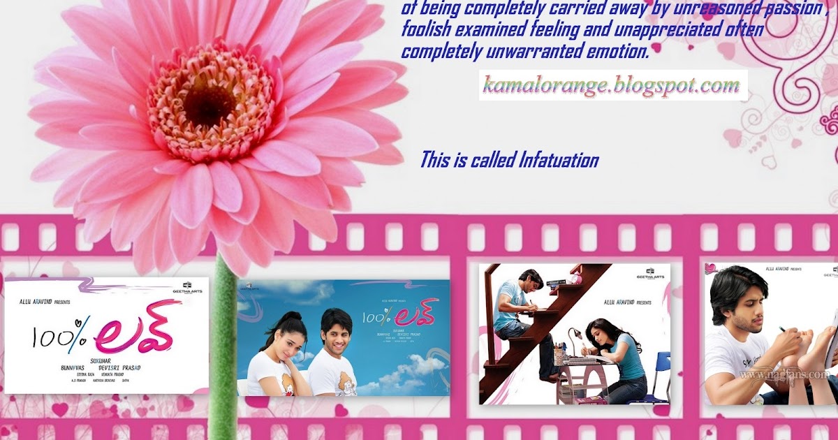 Andhra Entertainer Infatuation Dialogue From100 Love Telugu Movie Lyric blogger