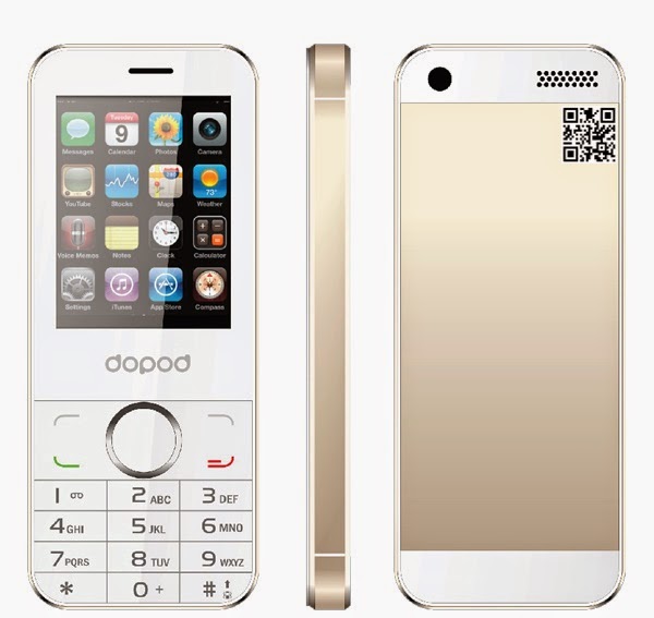 Điện thoại doppod 5S siêu sang trọng giá chỉ 389.000đ