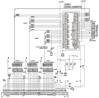 Hình 29b - Sơ đồ nguyên lý mạch điều khiển màn hình LVDS 