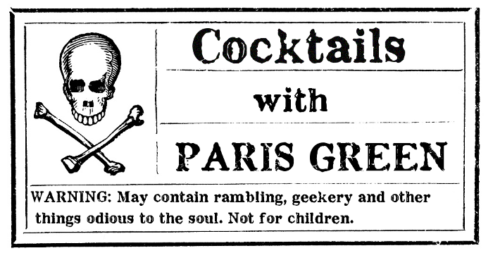 Cocktails With Paris Green