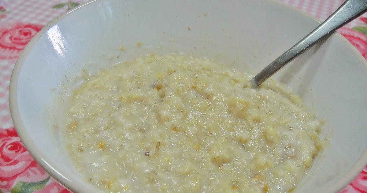 Maryam's Culinary Wonders 559. Microwaved Oat Porridge