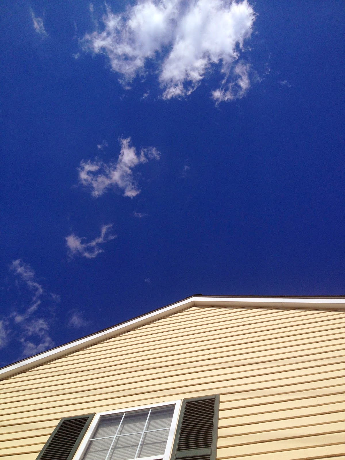 beautiful blue sky