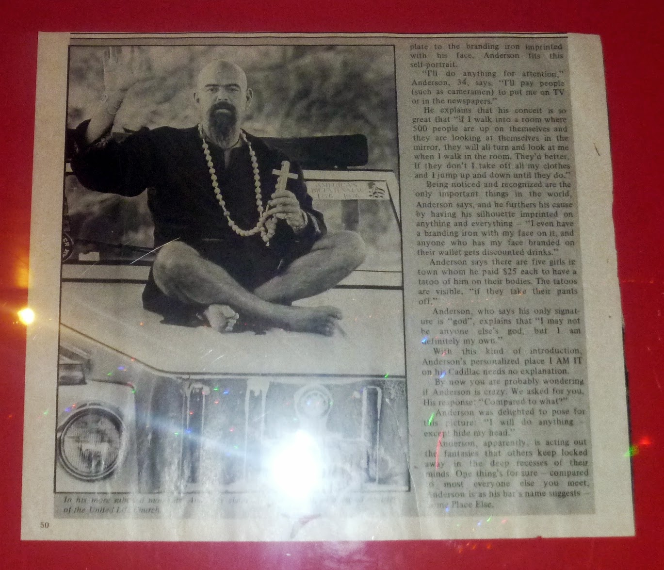 The Meet Rack Tucson, Arizona March 1998