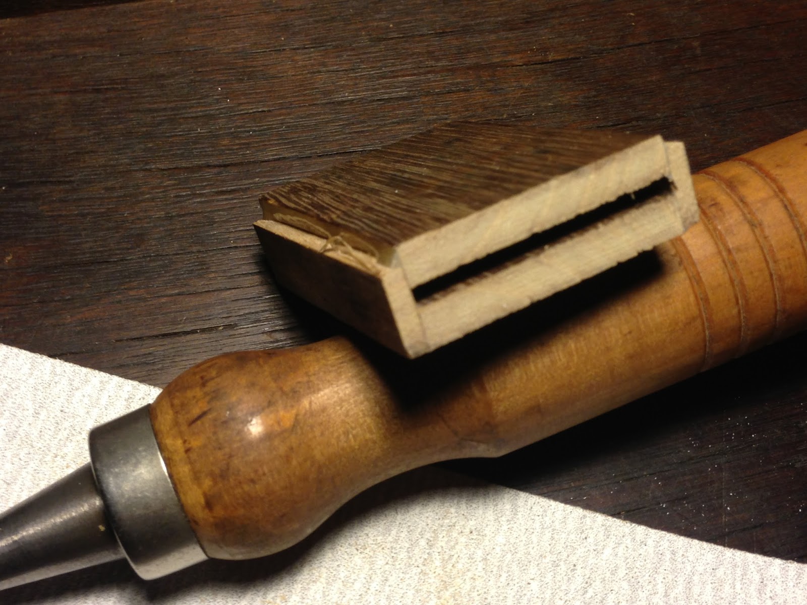 Too much scraps? Making a Chisel Guard