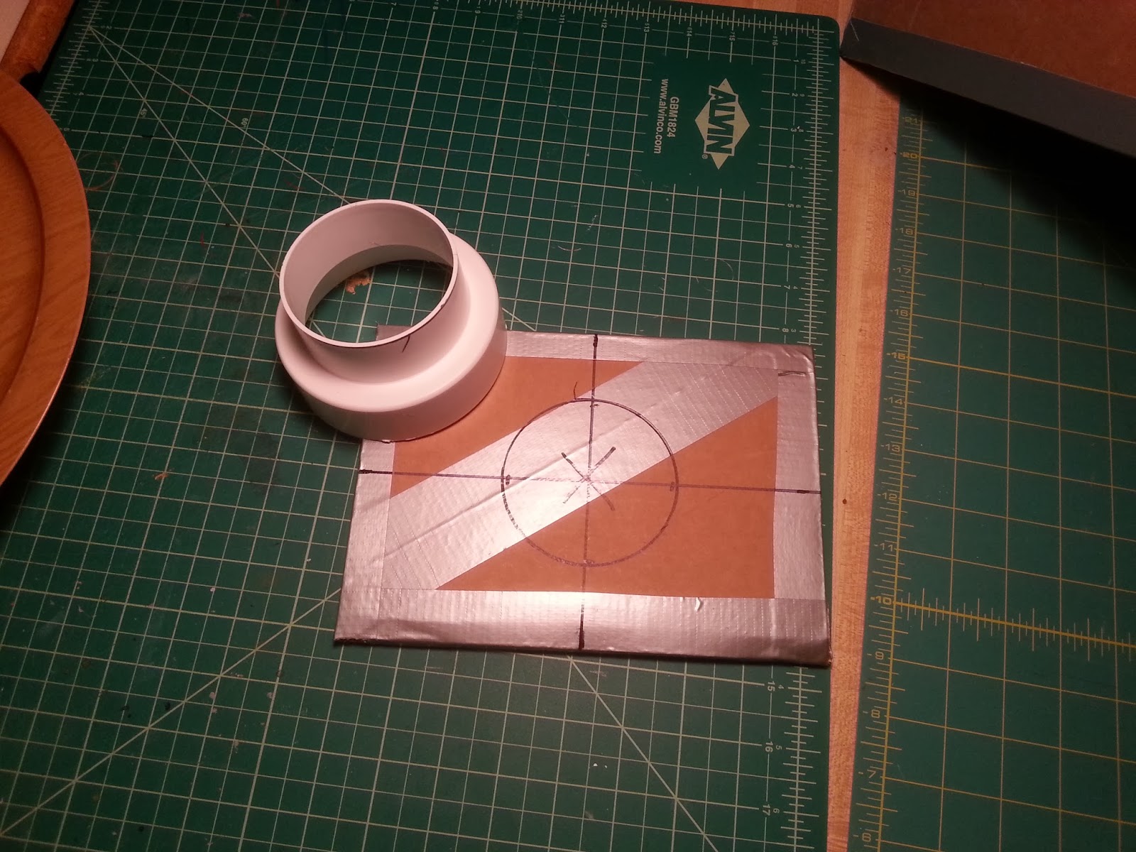 With Our Powers Combined DIY Cardboard Spray Booth