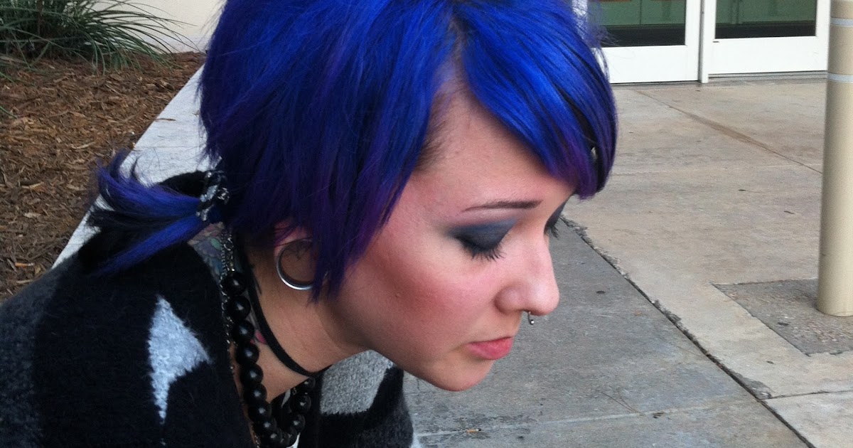 Blue, Purple, and Pink Hair Tutorial - wide 6