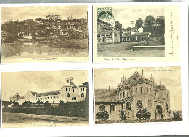 pic.(17)the barracks,kl.now bkt.aman.1900.(18)weld road 1900.(19)museum kl 191920.(20)museum 1910.