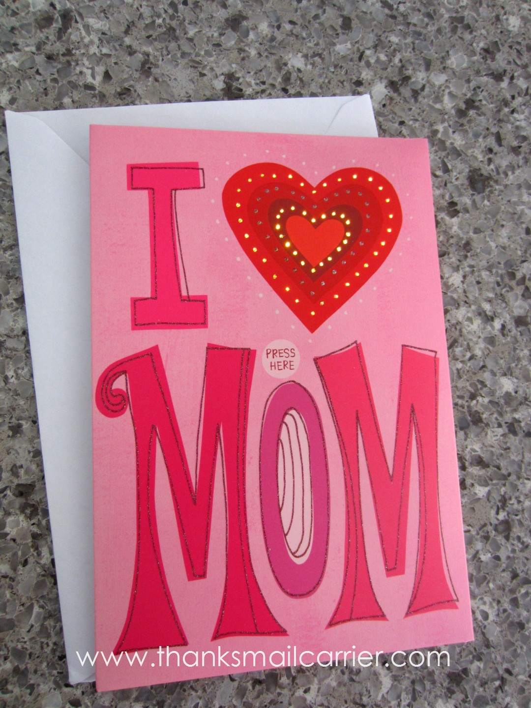 Thanks, Mail Carrier Hallmark Mother's Day Gifts Recordable Artwork