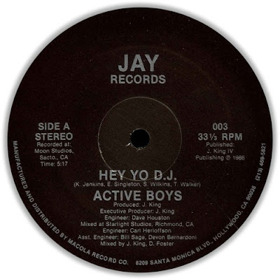 Active Boys ‎– Hey Yo D.J. (VLS) (1986) (192 kbps)