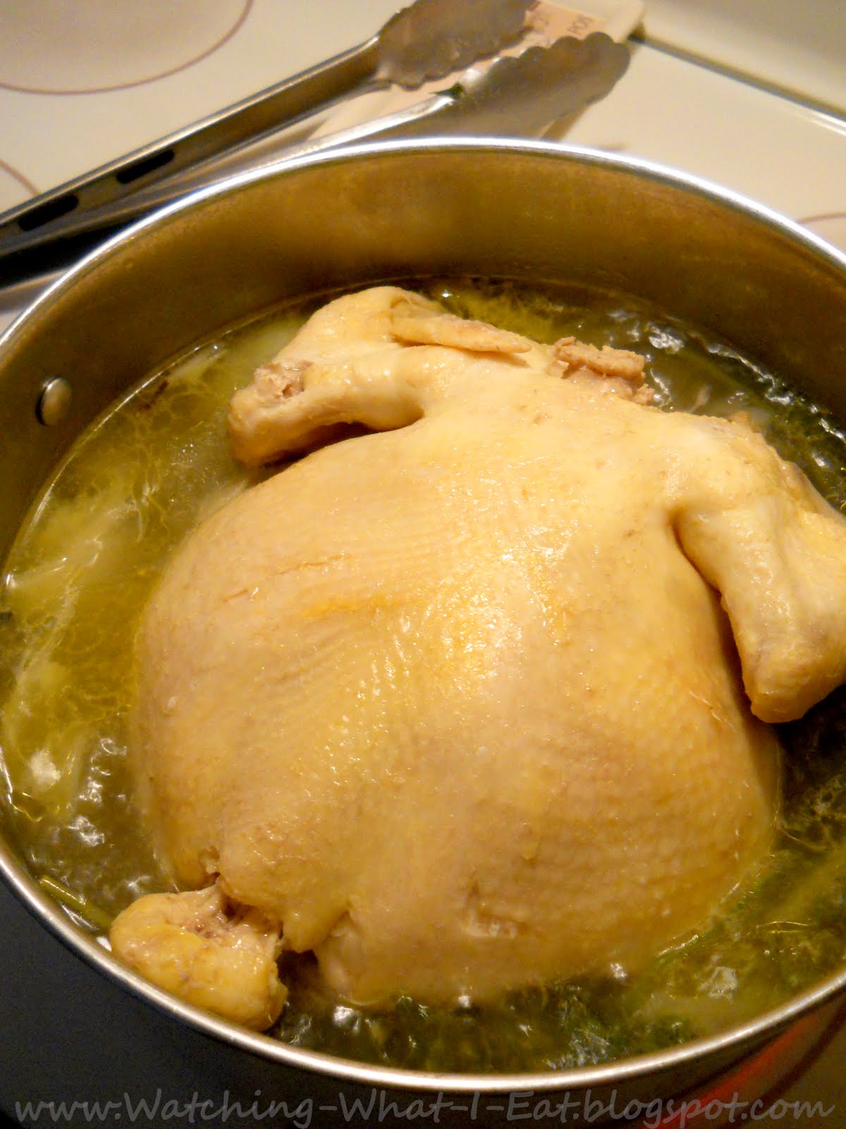 Watching What I Eat Sherry Wine Simmered Chicken inspired by the