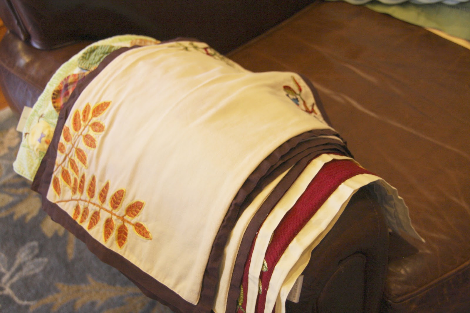 organized placemats Simply Organized