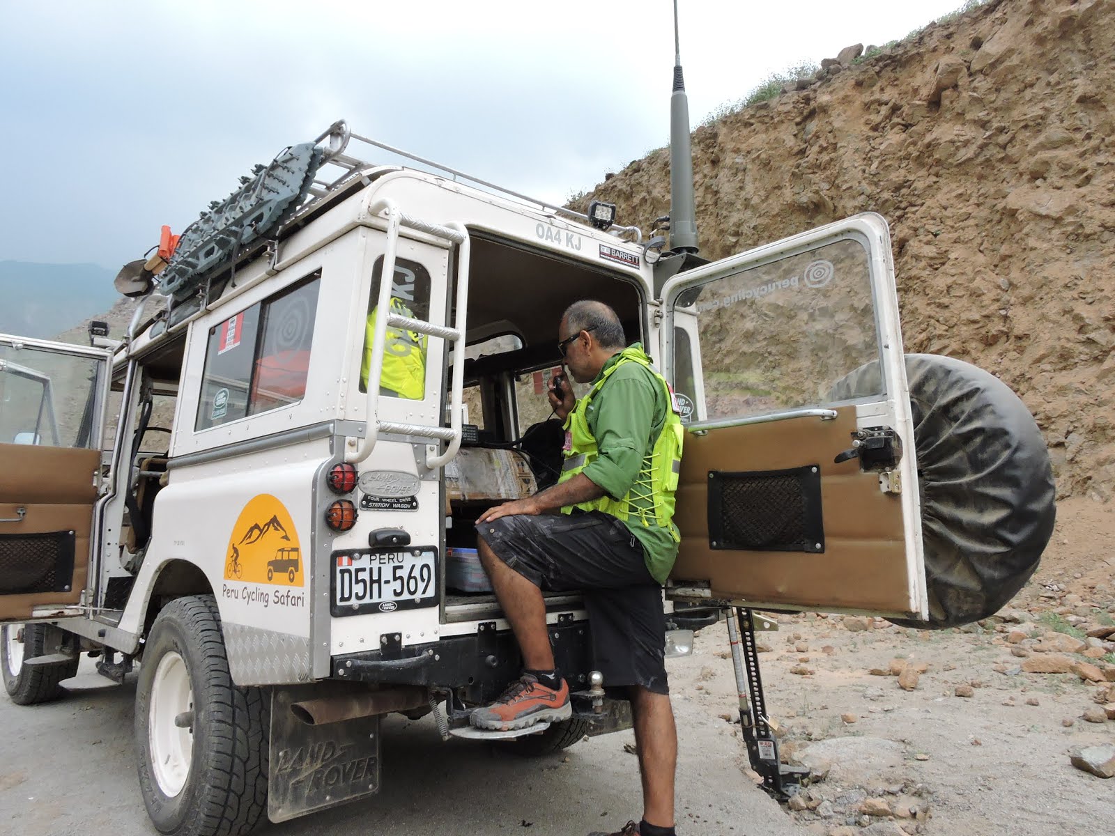 HF Radio assisting disaster relief in Peru
