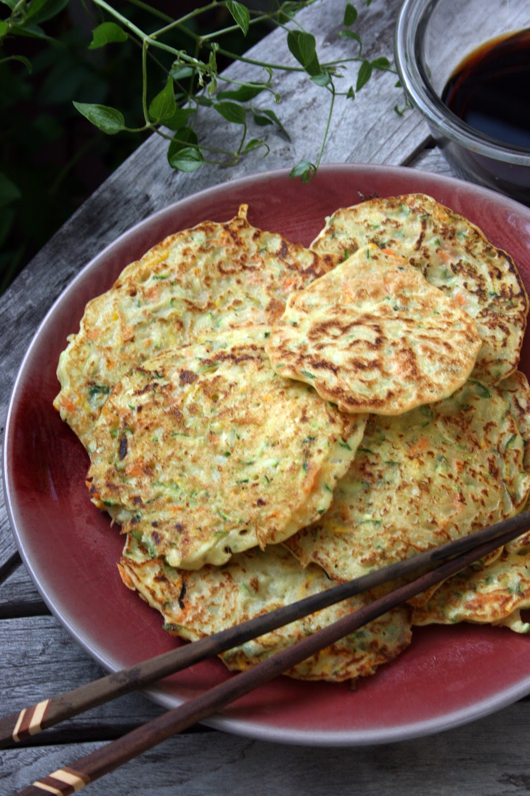 A Half Baked Life Shreds of Summer Korean Zucchini Pancakes