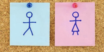 ilustrasi pria dan wanita