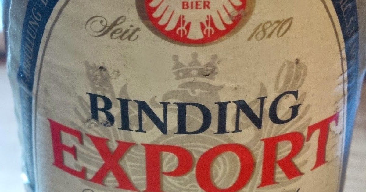 Vintage Beers Binding Export 1991