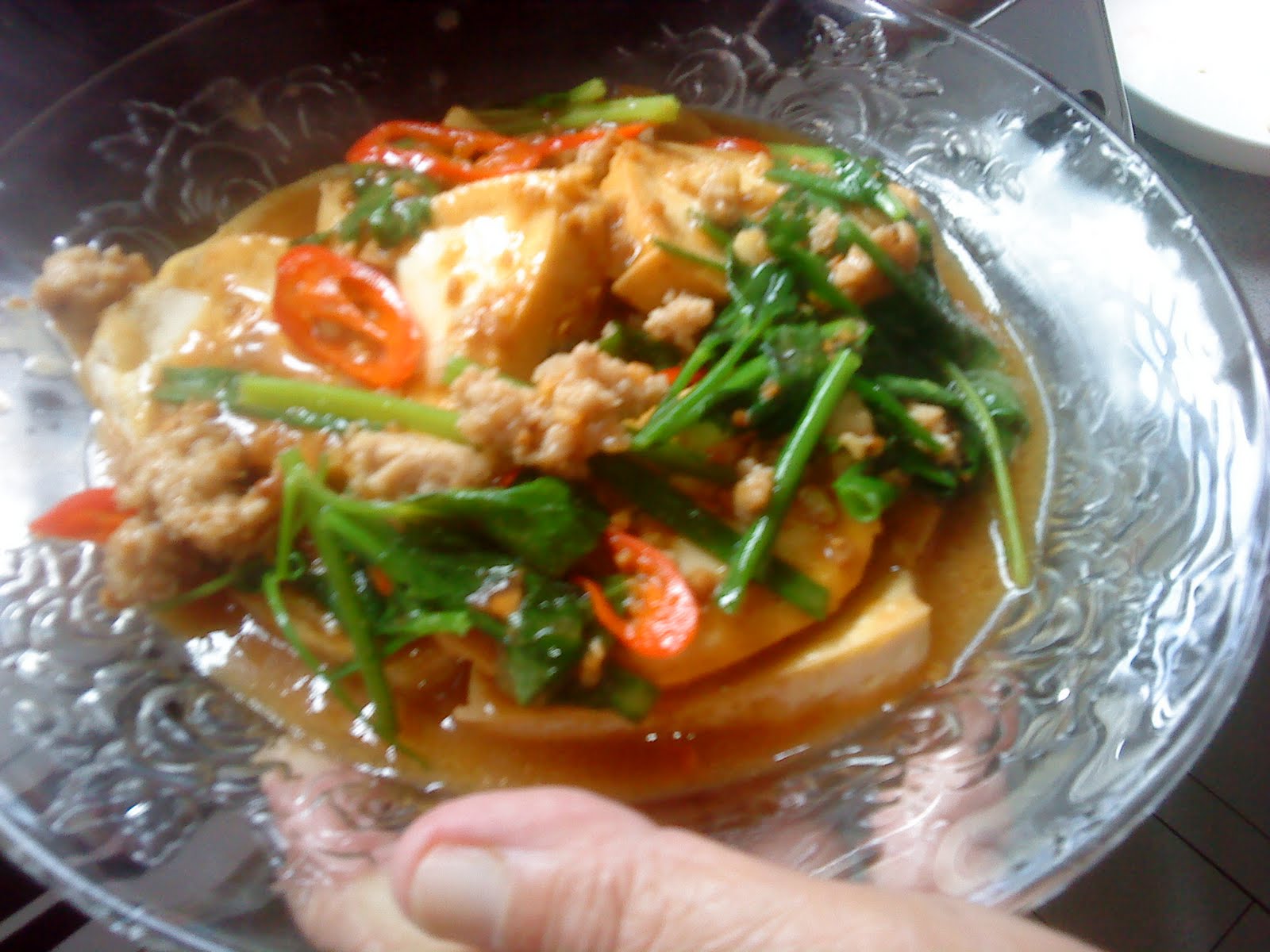 Cooking Pleasure Fried Soft Beancurd [Tofu] With Preserved Soya Bean