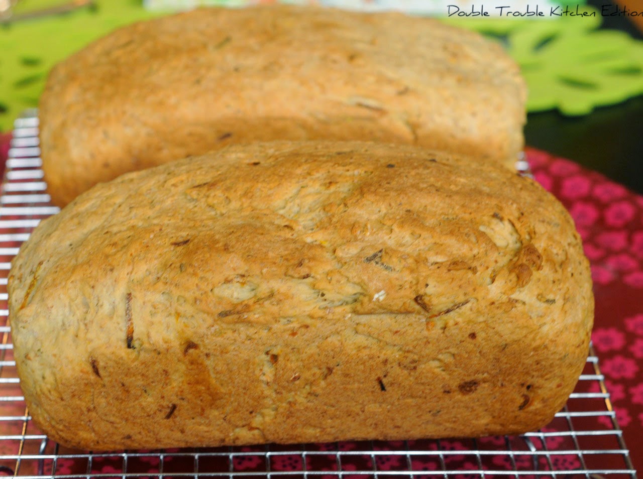 Double Trouble Kitchen Edition Savory Oat Bread