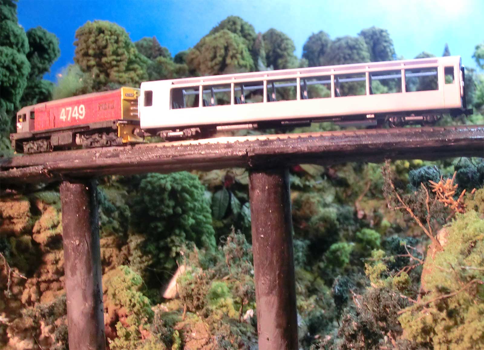 New Zealand Railway Models (Kiwi Trains) NZ120 3d Printed Kiwirail AK