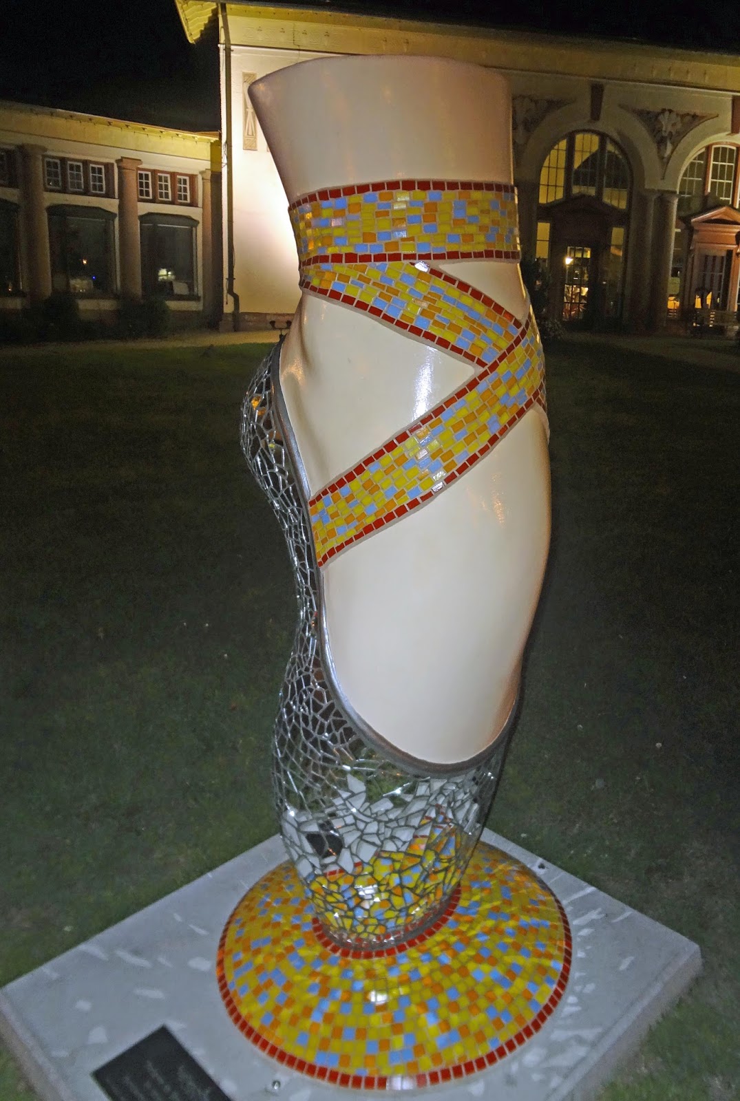 Through the Sole A shoe blog The Giant Ballet Slippers of Saratoga