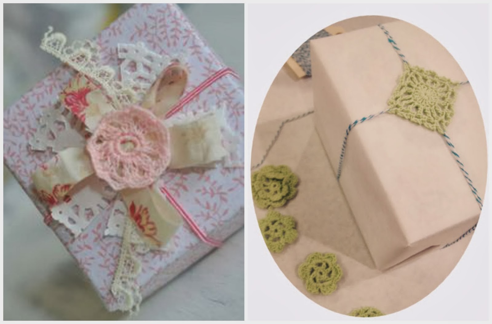 EmmaAnneMade: Weekend Inspiration: Crochet Gift Wrap