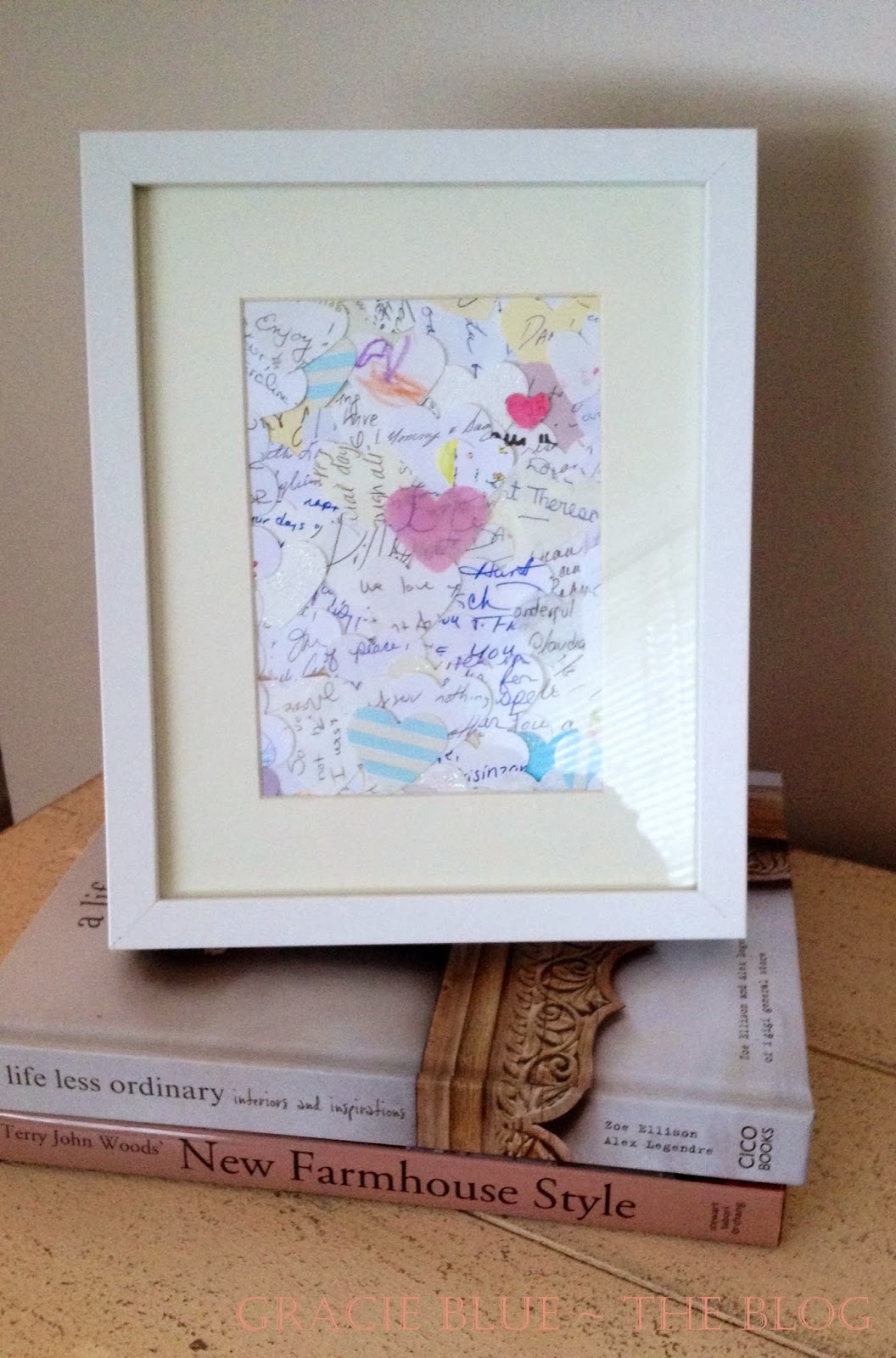 Gracie Blue What to Do {With those Wedding Cards}