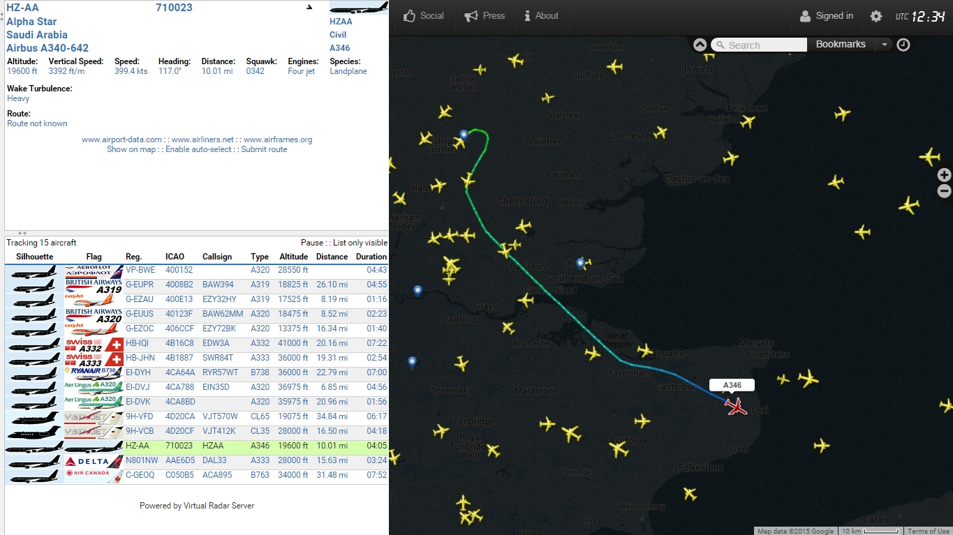 Blocked Aircraft On FR24 Aviation Latest