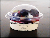 Vanilla Pudding with Fresh Fruit