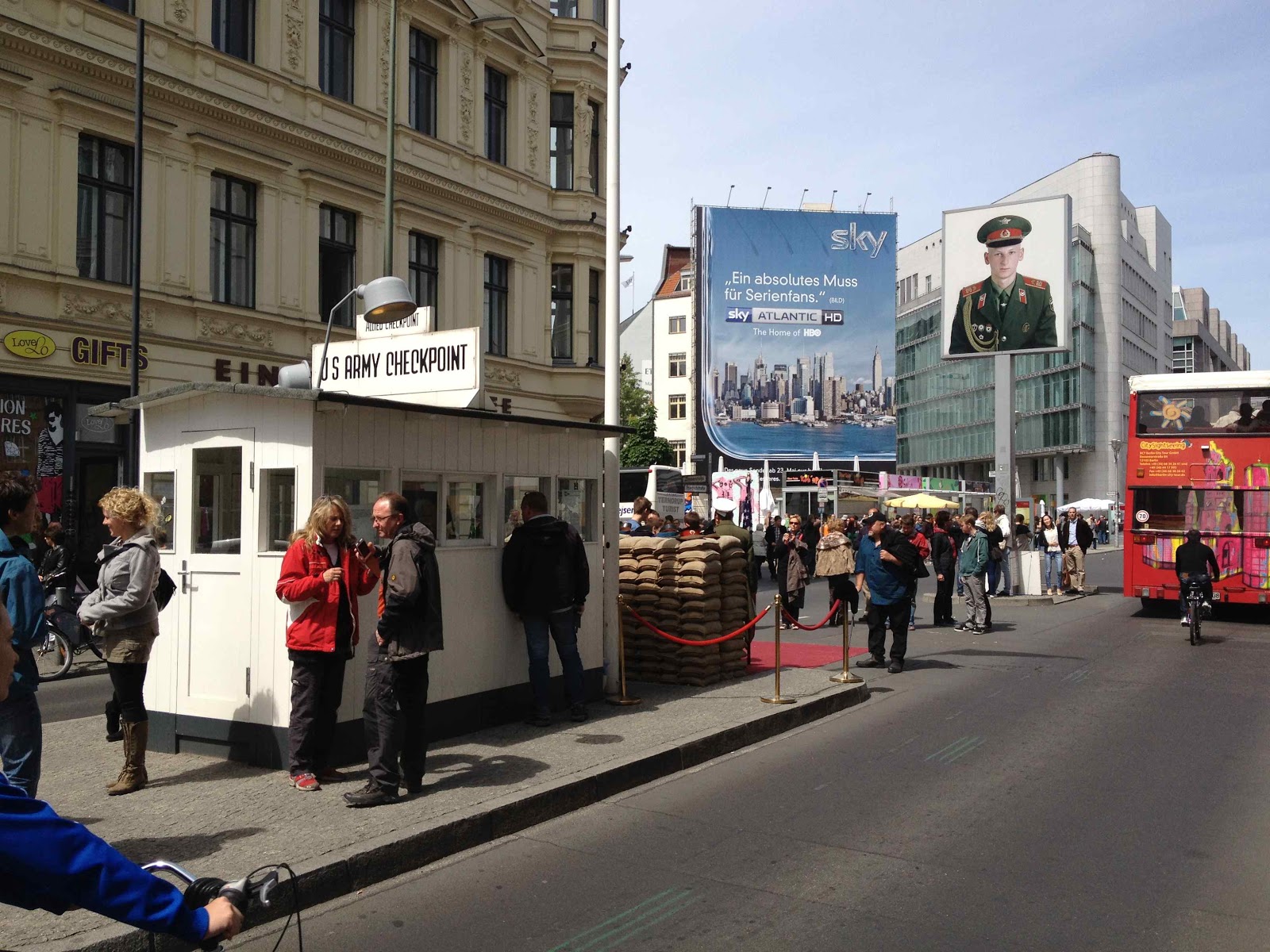 PCMA Convene Checking In From Checkpoint Charlie