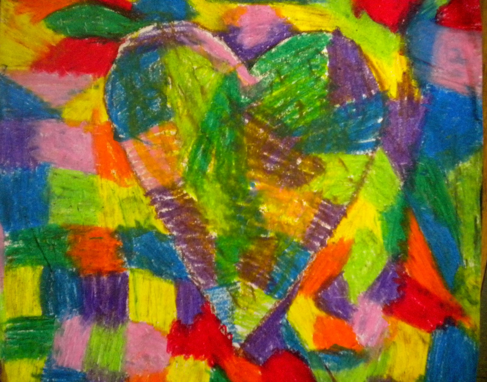 Waitsfield Elementary Art: Jim Dine Hearts