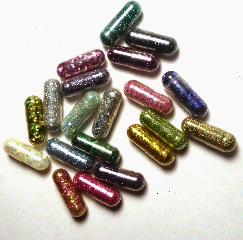 checkout these glitter pills here