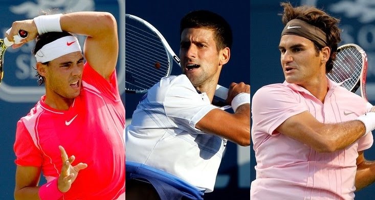 el club raquetazo al rojo vivo jeje - Página 2 Nadal,+Djokovic+y+Federer_Toronto