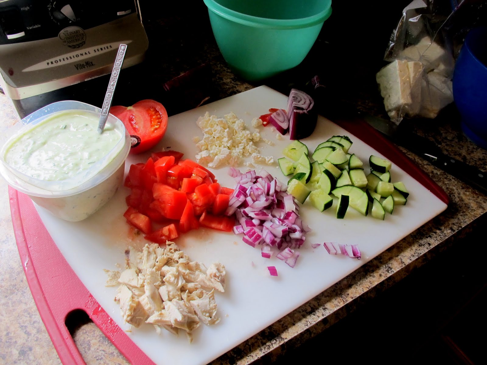 Simply YUM! Greek Gyro Salad