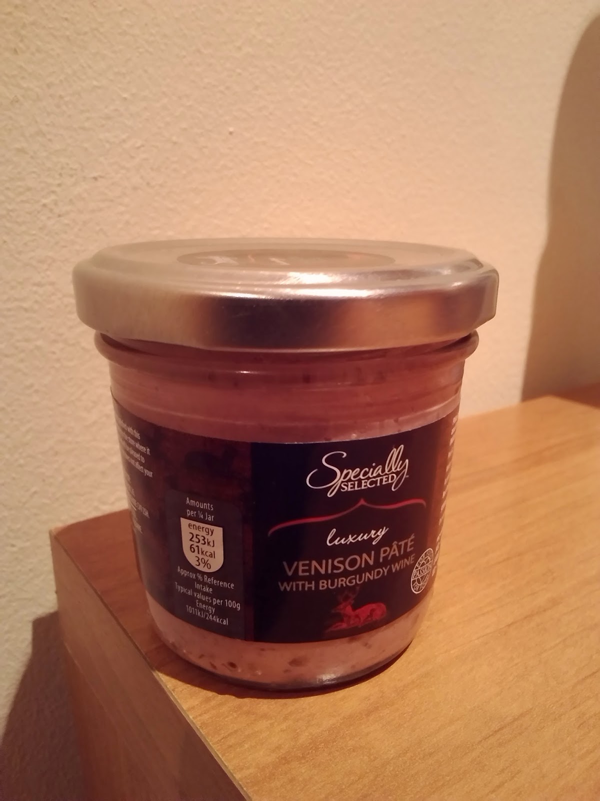 The Excited Eater Aldi Specially Selected Venison Pate with Burgundy Wine